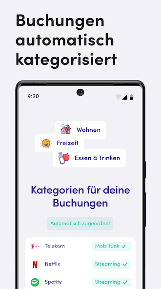 Haushaltsbuch App für Paare, Finanzguru