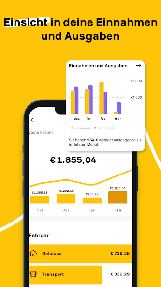 Haushaltsbuch App für Paare, Woolsocks